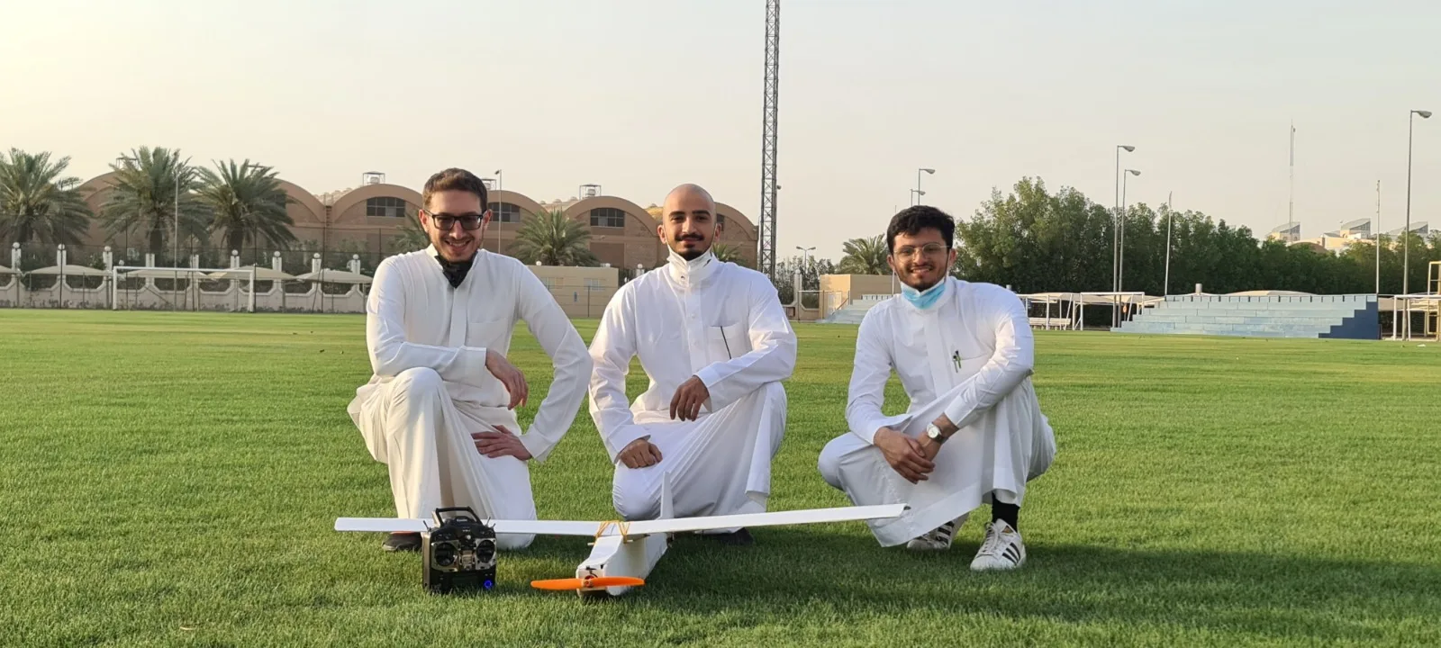 The club's first 3D-printed airplane